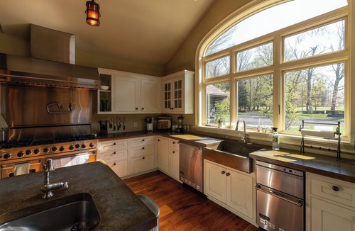 Cummington House | Extra large, quiet retreat with space for extended family, events - indoor pool