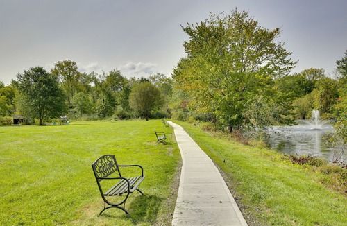 Wappingers Falls House | Fire Pit + On-Site Pond: Hudson Valley Home!
