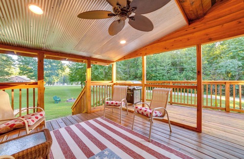 Dover House | Fisherman's Paradise w/Fire Pit, Deck + Patio!