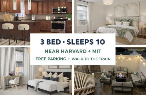 North Cambridge House | Free Parking Sleeps 10 3BD 3BA Amenities Holiday Home