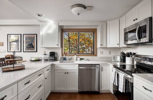 The Woods Ski Chalet | Golf Views, Fireplace, 2 Fire Pits, Grill & Deck