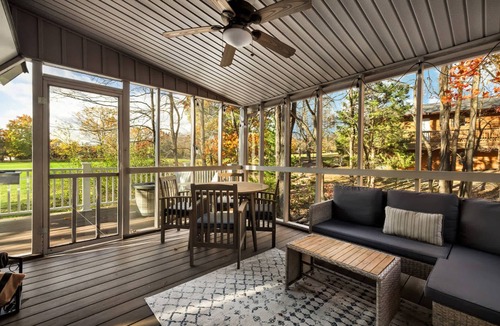 The Woods Ski Chalet | Golf Views, Fireplace, 2 Fire Pits, Grill & Deck