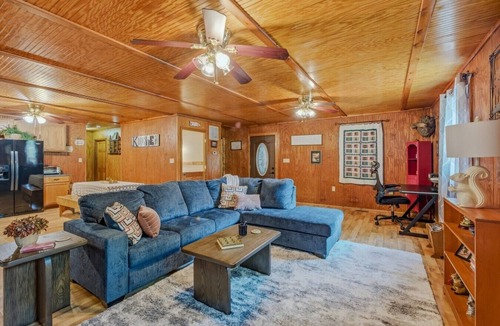 Great Cacapon Cabin | Granny Squirrel - Wifi | View | Game Room | Wood Stove | Gathering Area | View