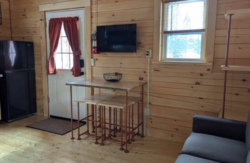 West Hopkinton Cabin | "Great North Woods" cabin at Keyser Pond Campground