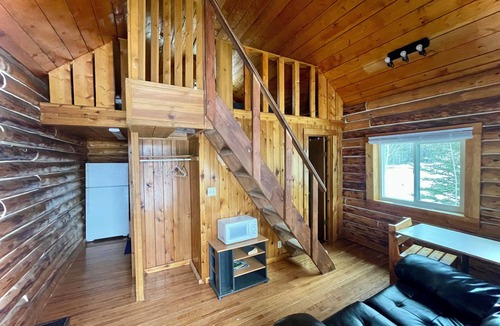 Deltana Cabin | Grizzly Grotto — Rustic Cabin with Sauna