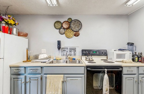 Wells Apartment | Ground Level Condo with Shared Pool, Firepit, Free WiFi, and Partial A/C