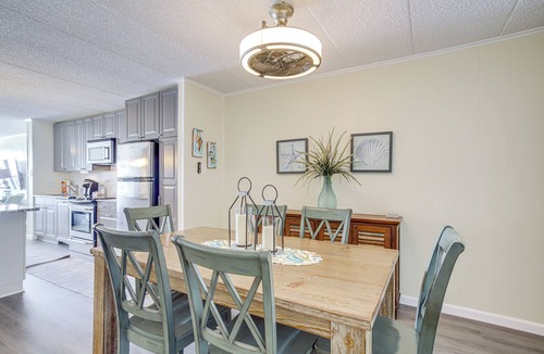 Midtown Ocean City Apartment | Heated Pool + Views: Beachfront Ocean City Gem