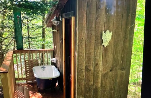 Woodstock Cabin | Hideaway Cabin by the Stream on 27 Acres