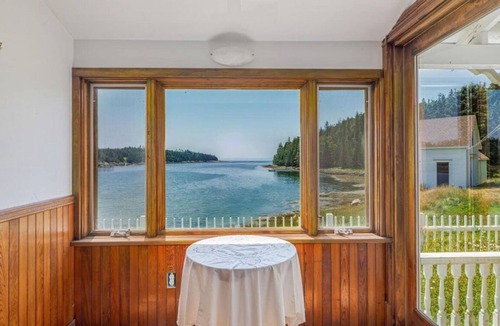 Isle Au Haut Cottage | Historic 1911 Queen Anne Victorian overlooking Head Harbor on Isle au Haut