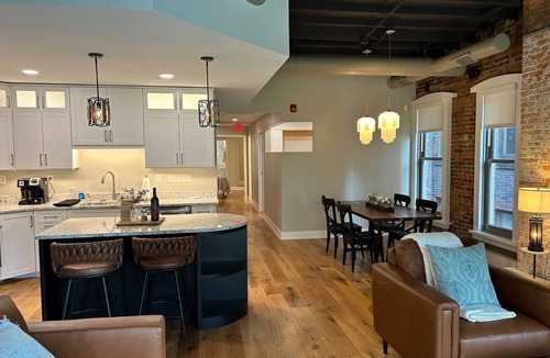 Playhouse Square Apartment | Historic Charm - 2-bedroom spacious walk up loft in the heart of Cleveland