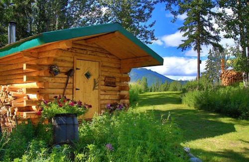 Mentasta Lake House | Historic Cozy Off-Grid Cabin with Creekside Steam Sauna near Log Cabin Creek, Tok, Alaska