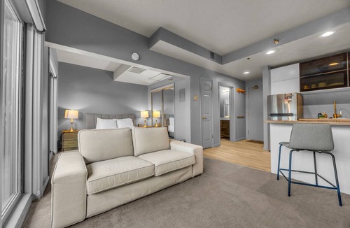 Downtown Park City Apartment | Historic Downtown Studio with Hot Tub Access