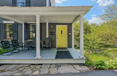Woodstock House | Historic House near Woodstock Inn with Porch
