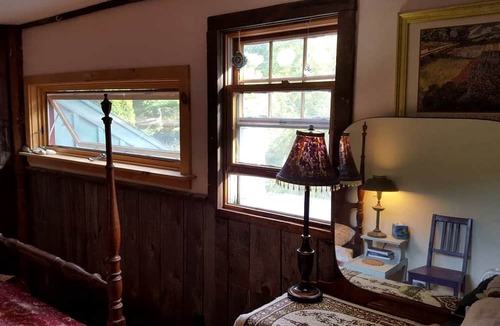 Cummington Cabin | Historic, Waterfront Suite Rental close to Boston, Massachusetts