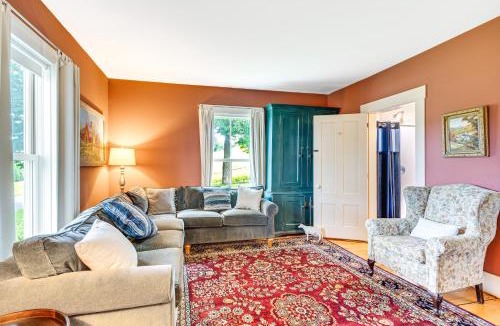 Lyndon Center House | Idyllic Vermont Farmhouse: Mtn Views on 200 Acres!