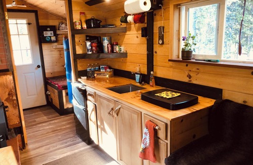 Kenny Lake Cabin | Kenny Lake Cabin 25 miles from famous Copper River fish in Chitina! Pets ok!