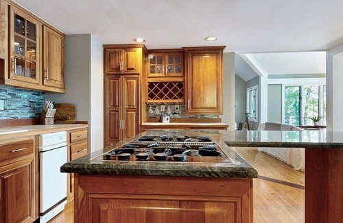 Center Lovell House | Kezar Lakefront Home: 2 Boat Dock & Hot Tub