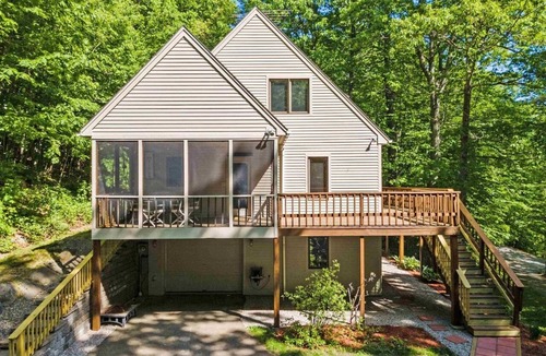 Moultonborough House | Lake Kanasatka - Private beach access. Your perfect vacation starts right here!