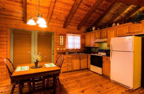 Garfield Cabin | Lake View Honeymoon Log Cabin