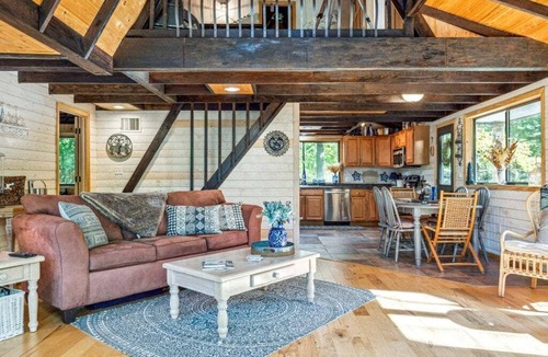 Innsbrook Ski Chalet | Lakefront A-Frame with Private Dock