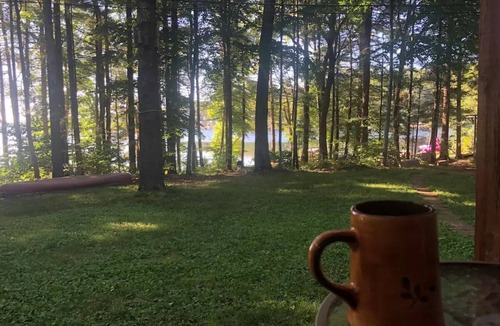 Voluntown Cottage | Lakefront Cottage in the Woods w/Sauna Access. Pet-friendly. Abuts State Forest