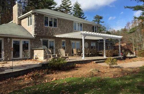 Laconia House | Lakefront Home, Snowmobilers & Cross Country Skiiers Paradise!