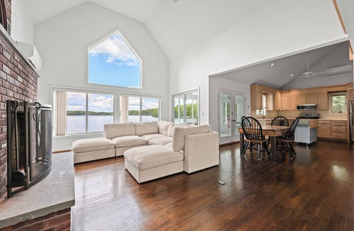 West Hill Lake House | Lakefront Oasis with Spectacular Views – 4BR, 3BA, Sleeps 7, private swim dock.