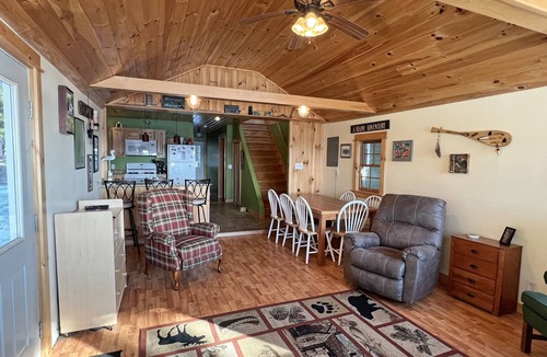 Cherryfield House | Lakefront, sandy cove, feet from water, <1hr from Acadia Nat'l Park, Bar Harbor