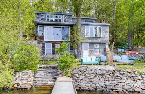 Berkshire House | Lakeside Berkshires Cabin w/Private Dock & Views