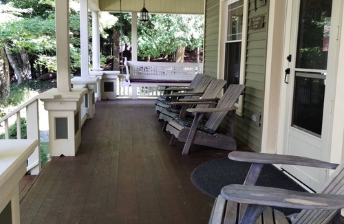 Town of Webb House | Large Old Forge Waterfront Victorian With Dock