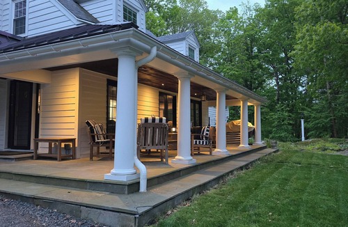 New Milford Cottage | Litchfield Hills 3BR New Milford Retreat with Ravine Views & Covered Porch