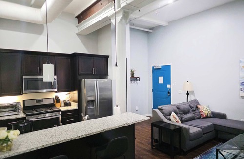 Downtown Kansas City Hotel | Loft #205 - 2BR-1BA Loft Downtown KC in Historic Building