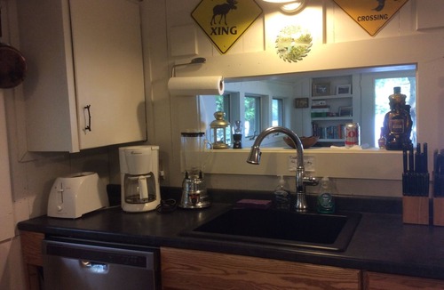 Rangeley House | Loon Camps at Waters Edge - Two cute cottages are connected by a screened porch