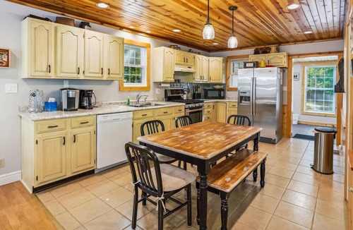 Timberline House | Lovely Streamside Home Provides Easy Access to All Things Canaan Valley!