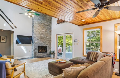 Timberline House | Lovely Streamside Home Provides Easy Access to All Things Canaan Valley!