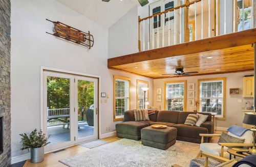 Timberline House | Lovely Streamside Home Provides Easy Access to All Things Canaan Valley!