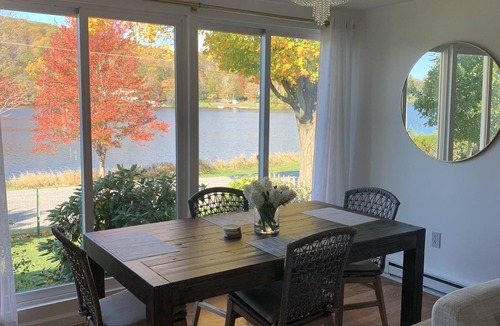 Lake Carmel House | Lux Bungalow on Gorgeous Lake. Relax. Explore nearby towns. Ski. Kayak. Hike.