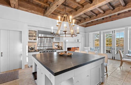 Rockport House | Luxurious Rockport Harbor Oceanfront Home With Private Sandy Beach and Dock