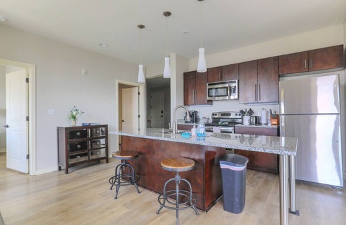 Rolling Mill Hill Condo | Luxurious Top Floor 2 Br 2 Ba Downtown Condo-#604