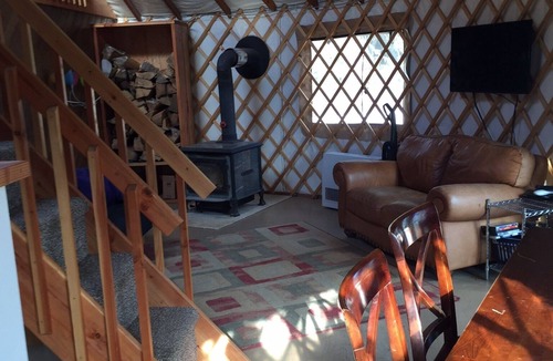 Haines House | Luxurious Yurt with 3 bedrooms with stunning views and whirlpool