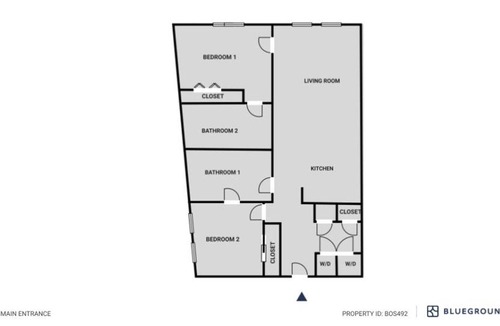 North Cambridge Apartment | Luxury and Spacious Alewife 2Bed2Bath w/ W/D and Gym, by Bluegorund