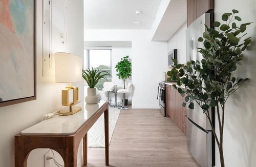 Central Square Apartment | Luxury Studio King bed Gym near MIT Harvard