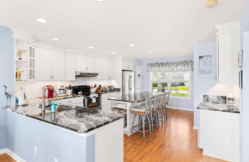 Ocean Pines House | Manklin Creek Retreat | Water Views + Boat Dock