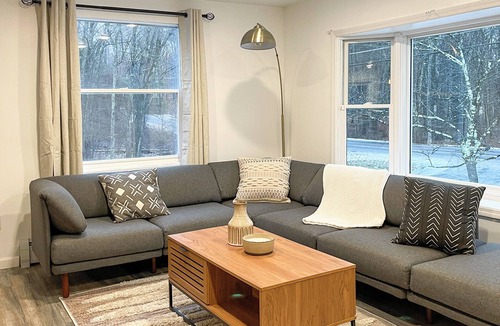 Saugerties House | Modern 3-BR Home w/Game Room & Fire Pit - Near Hunter, HITS, & Woodstock