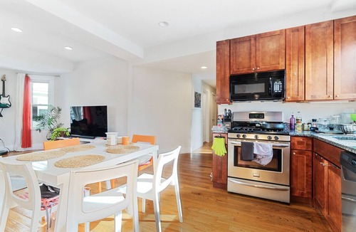 Jamaica Plain Apartment | Modern 3BR w/a home offices 10 min walk from T