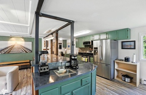 Mid-Hillside House | Modern Comfort Meets Historic Railroad Charm