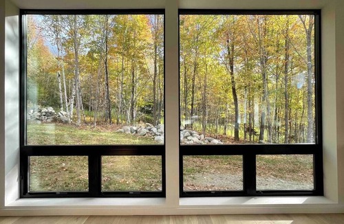 Waterbury Center House | Modern Design Retreat: Sauna + Views Near Stowe