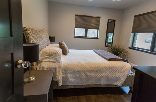 Downtown Juneau Apartment | Modern downtown Penthouse with water and mountain views