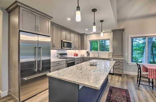 West Hopkinton House | Modern Francestown Retreat on Scobie Pond!