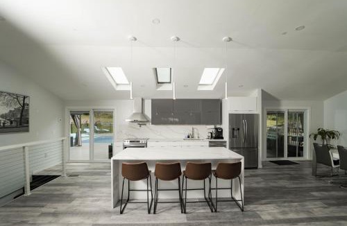 Hamden House | Modern home with a private Heated pool and jacuzzi